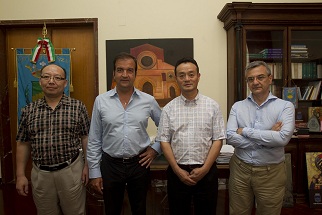 Occhiuto con delegazione cinese e sinologo Sisci