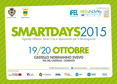 Locandina Smart City Days 2015 Castello Svevo